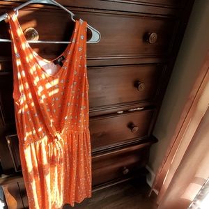 Orange sundress